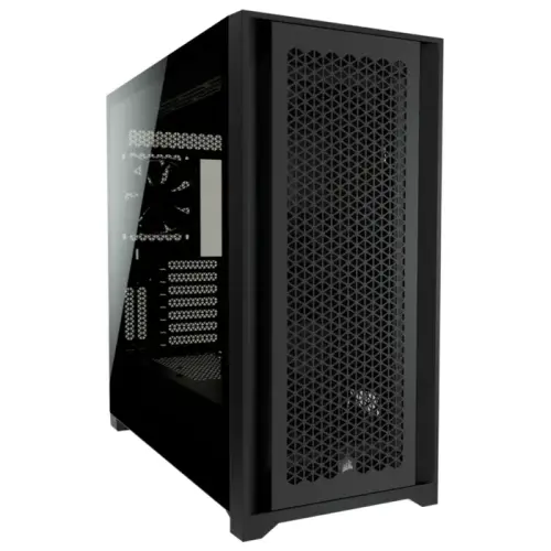 Corsair 5000D AirFlow CC-9011210-WW USB 3.1 Temperli Cam Siyah E-ATX Mid-Tower Gaming (Oyuncu) Kasa