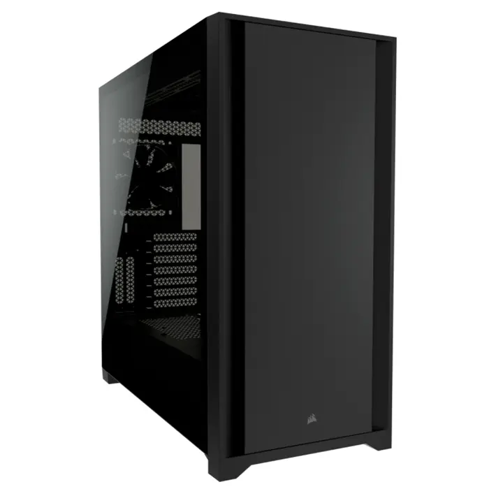 Corsair 5000D CC-9011208-WW USB 3.1 Temperli Cam Siyah E-ATX Mid-Tower Gaming (Oyuncu) Kasa