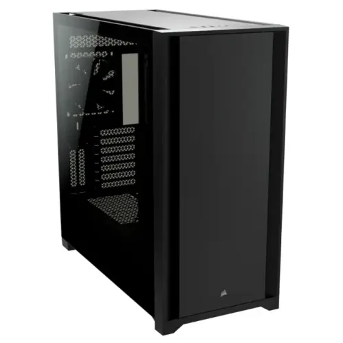 Corsair 5000D CC-9011208-WW USB 3.1 Temperli Cam Siyah E-ATX Mid-Tower Gaming (Oyuncu) Kasa