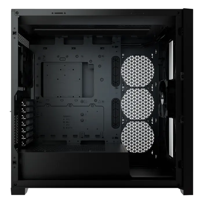 Corsair 5000D CC-9011208-WW USB 3.1 Temperli Cam Siyah E-ATX Mid-Tower Gaming (Oyuncu) Kasa