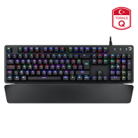 GamePower Calypso RGB Optik Mekanik Blue Switch Türkçe Suya Dayanıklı Gaming Klavye