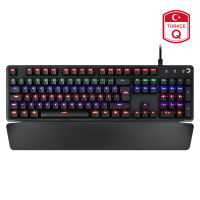 GamePower Calypso Rainbow Optik Mekanik Kırmızı Switch Türkçe Q USB Gaming Klavye