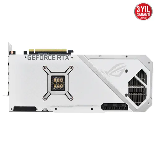 Asus ROG Strix GeForce RTX 3070 OC White ROG-STRIX-RTX3070-O8G-WHITE 8GB GDDR6 256Bit DX12 Gaming (Oyuncu) Ekran Kartı