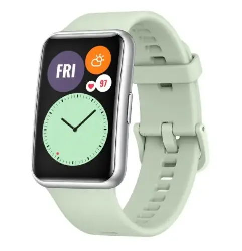 Huawei Watch Fit 1.64″ AMOLED Ekran Suya Dayanıklı Yeşil Akıllı Saat