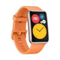 Huawei Watch Fit 1.64″ AMOLED Ekran Suya Dayanıklı Turuncu Akıllı Saat