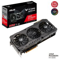 Asus TUF Gaming Radeon RX 6800 OC TUF-RX6800-O16G-GAMING 16GB GDDR6 256Bit DX12 Gaming (Oyuncu) Ekran Kartı