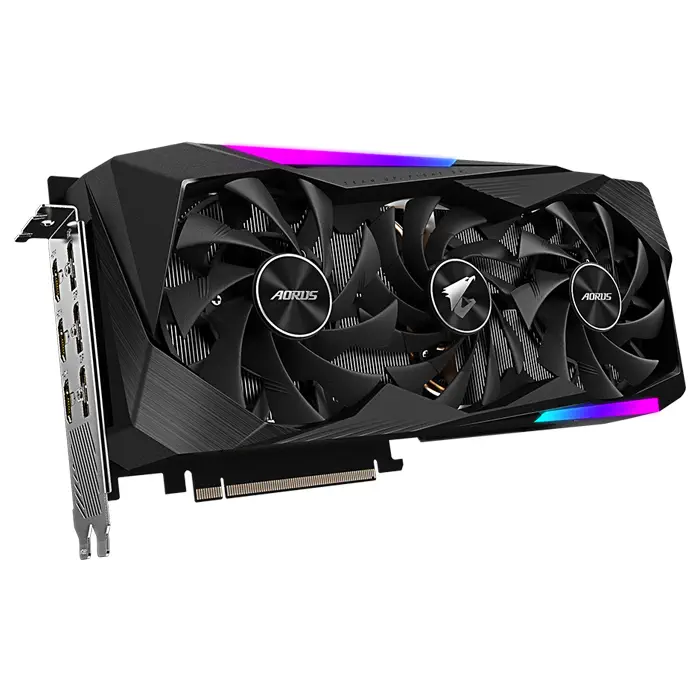 Gigabyte Aorus GeForce RTX 3070 Master 8G LHR GV-N3070AORUS M-8GD 8GB GDDR6 256Bit DX12 Gaming (Oyuncu) Ekran Kartı