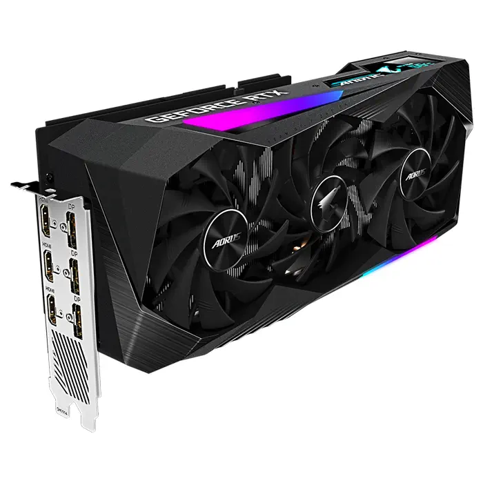 Gigabyte Aorus GeForce RTX 3070 Master 8G LHR GV-N3070AORUS M-8GD 8GB GDDR6 256Bit DX12 Gaming (Oyuncu) Ekran Kartı