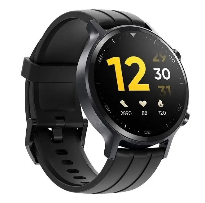 Realme RMA207 Watch S Siyah Akıllı Saat – Distribütör Garantili