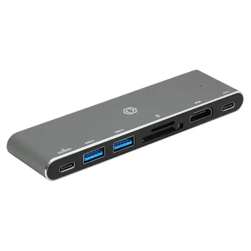 Frisby FA-7714TC Type-C 7 In 1 Multi Port Hub