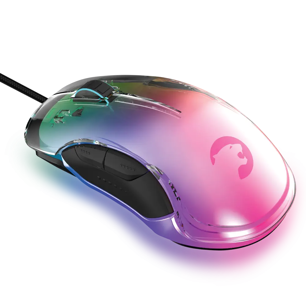 GamePower Translucent 10.000DPI 7 Tuş RGB Profesyonel Optik Gaming Mouse