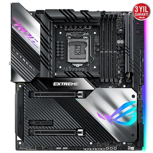 Asus ROG Maximus XIII Extreme Intel Z590 Soket 1200 DDR4 5333(OC)MHz E-ATX Gaming (Oyuncu) Anakart