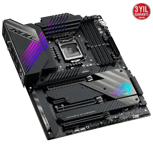 Asus ROG Maximus XIII Hero Intel Z590 Soket 1200 DDR4 5333(OC)MHz ATX Gaming (Oyuncu) Anakart