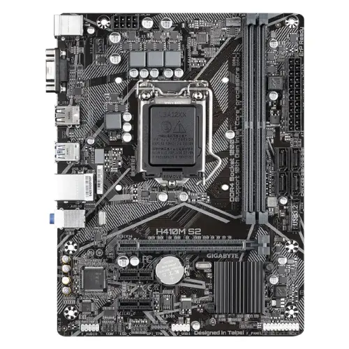 Gigabyte H410M S2 Intel H410 Soket 1200 DDR4 2933MHz mATX Gaming (Oyuncu) Anakart