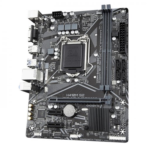 Gigabyte H410M S2 Intel H410 Soket 1200 DDR4 2933MHz mATX Gaming (Oyuncu) Anakart