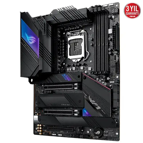Asus ROG Strix Z590-E Gaming WIFI Intel Z590 Soket 1200 DDR4 5333(OC)MHz ATX Gaming (Oyuncu) Anakart