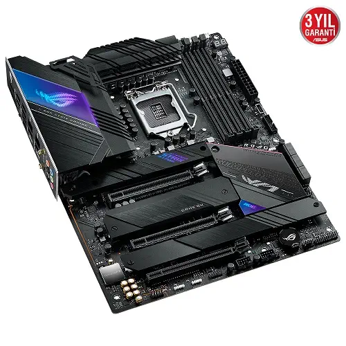 Asus ROG Strix Z590-E Gaming WIFI Intel Z590 Soket 1200 DDR4 5333(OC)MHz ATX Gaming (Oyuncu) Anakart
