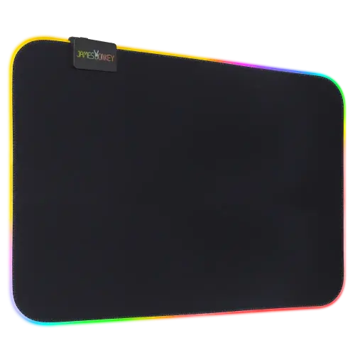 James Donkey JDR450 Gaming RGB Mousepad (450 x 450 x 4 mm)