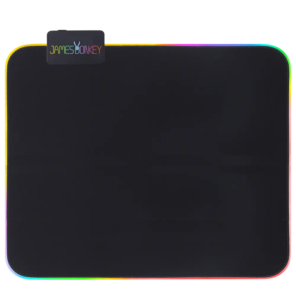 James Donkey JDR450 Gaming RGB Mousepad (450 x 450 x 4 mm)