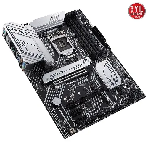 Asus Prime Z590-P Intel Z590 Soket 1200 DDR4 5133(OC)MHz ATX Gaming (Oyuncu) Anakart