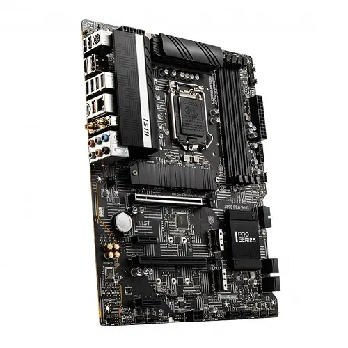 MSI Z590 PRO WIFI Intel Z590 Soket 1200 DDR4 5333(OC)MHz ATX Gaming (Oyuncu) Anakart