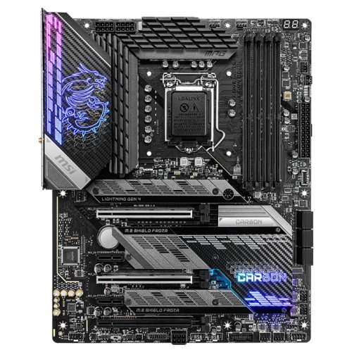 MSI MPG Z590 GAMING CARBON WIFI Intel Z590 Soket 1200 DDR4 5333(OC)MHz ATX Gaming (Oyuncu) Anakart
