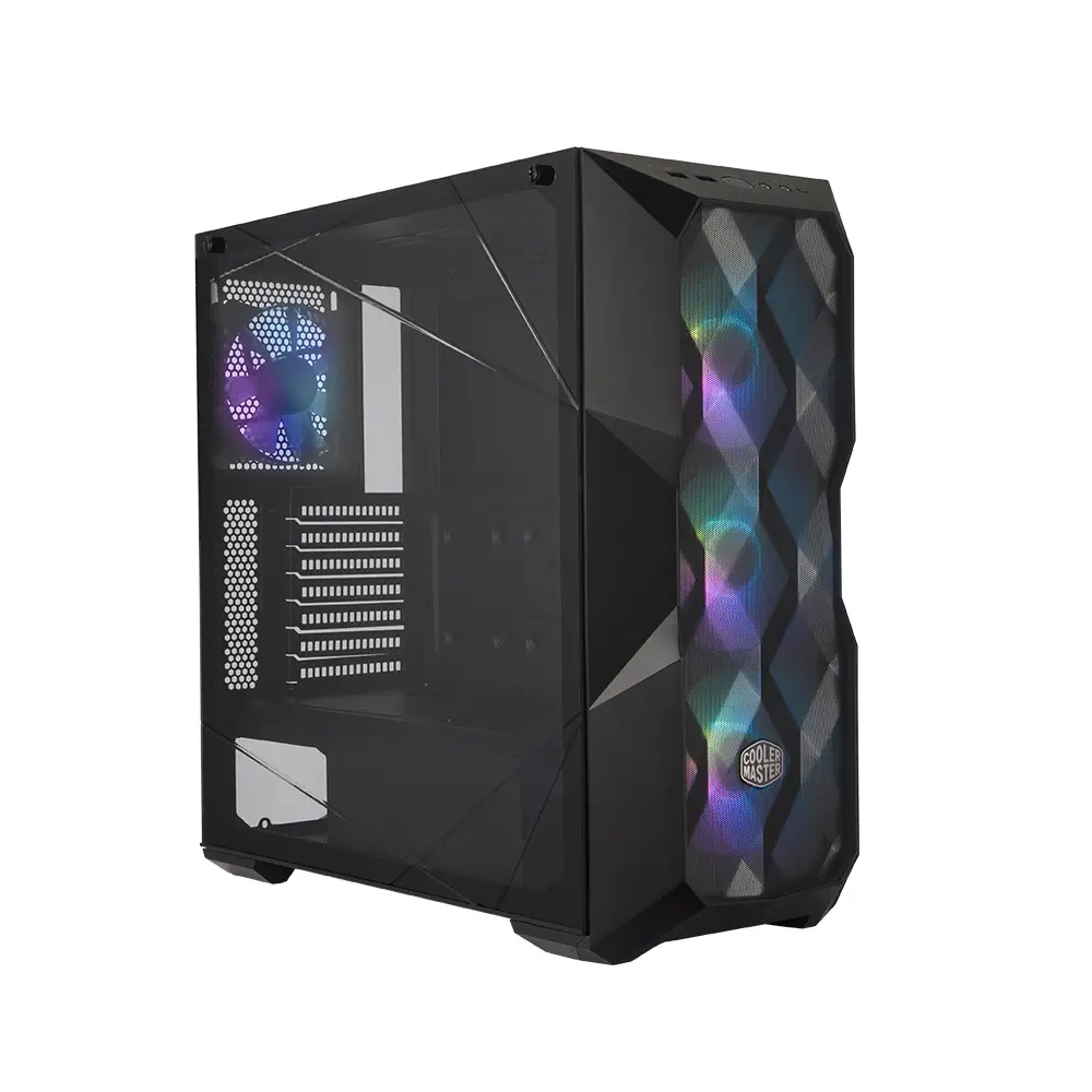 Cooler Master MasterBox TD500 Mesh MCB-D500D-KGNB75-S00 750W 80+ Bronze ARGB USB 3.2 Siyah E-ATX Mid-Tower Gaming Kasa