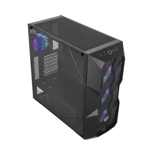 Cooler Master MasterBox TD500 Mesh MCB-D500D-KGNB75-S00 750W 80+ Bronze ARGB USB 3.2 Siyah E-ATX Mid-Tower Gaming Kasa