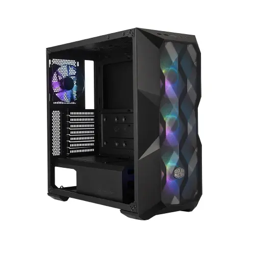 Cooler Master MasterBox TD500 Mesh MCB-D500D-KGNB75-S00 750W 80+ Bronze ARGB USB 3.2 Siyah E-ATX Mid-Tower Gaming Kasa