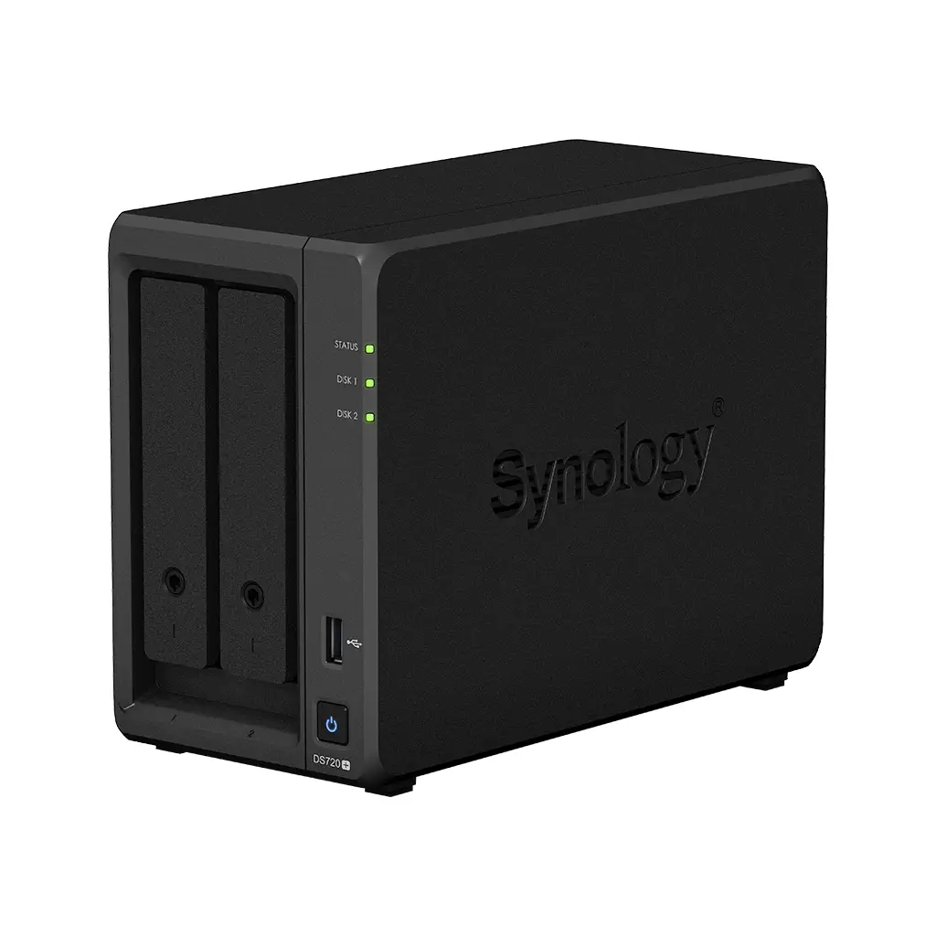 Synology DiskStation DS720+ 3.5″ 2 Yuva Nas Depolama Ünitesi