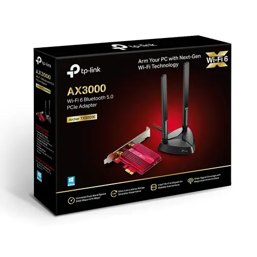 TP-Link AX3000 Archer TX3000E Wi-Fi PCI-Exp. Bluetooth Adaptör