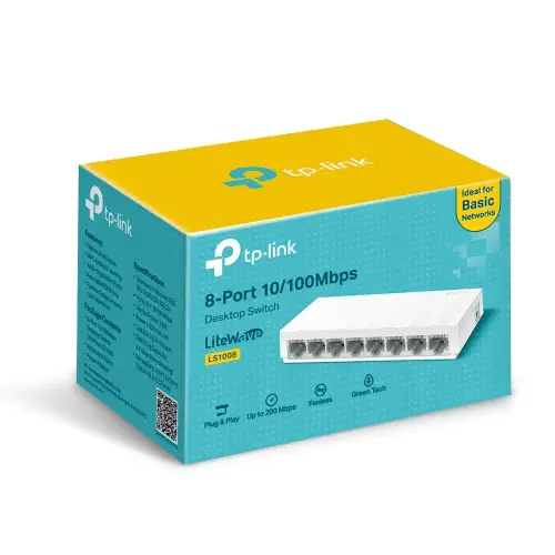 Tp-Link LS1008 8 Port 10/100Mbps Switch