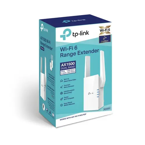 Tp-Link TL-RE505X AC1200 Wi-Fi Menzil Genişletici 