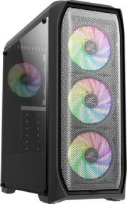 Zalman N5 MF 600W 4xRGB LED Fan USB 3.0 Siyah ATX Mid-Tower Gaming (Oyuncu) Kasa