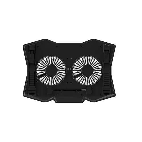 Rampage AD-RC9 TORNADO 2 x 115mm RGB Fan 10″-18″ Siyah Notebook Soğutucu