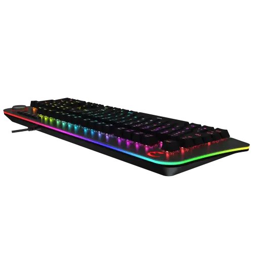 GamePower Starscream RGB Red Switch Türkçe Q USB Suya Dayanıklı Optik Mekanik Gaming Klavye