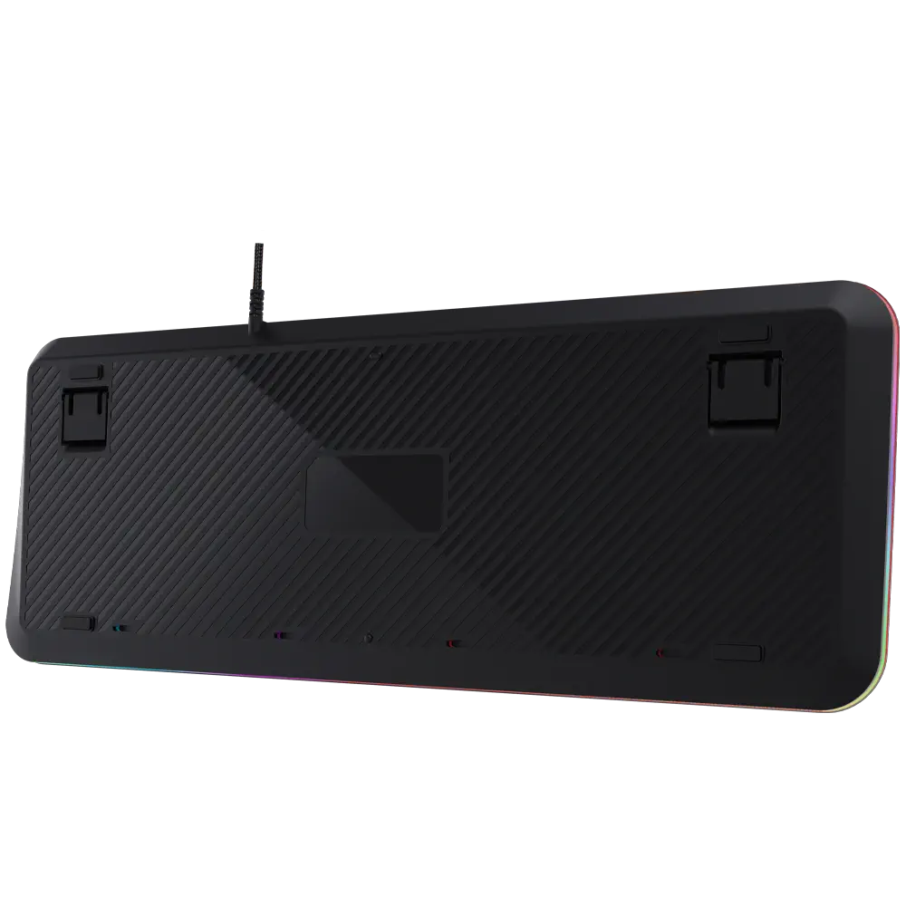 GamePower Starscream RGB Red Switch Türkçe Q USB Suya Dayanıklı Optik Mekanik Gaming Klavye
