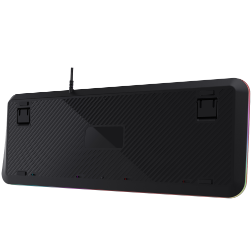 GamePower Starscream RGB Red Switch Türkçe Q USB Suya Dayanıklı Optik Mekanik Gaming Klavye