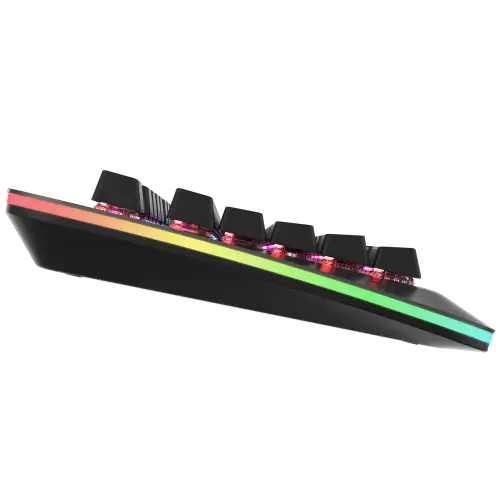 GamePower Starscream RGB Red Switch Türkçe Q USB Suya Dayanıklı Optik Mekanik Gaming Klavye