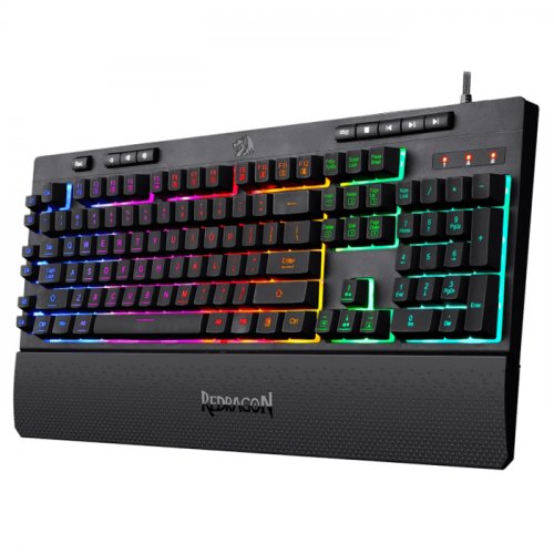 Redragon K512 Shiva RGB TR Q Membrane Mekanik Hisli Kablolu Gaming Klavye
