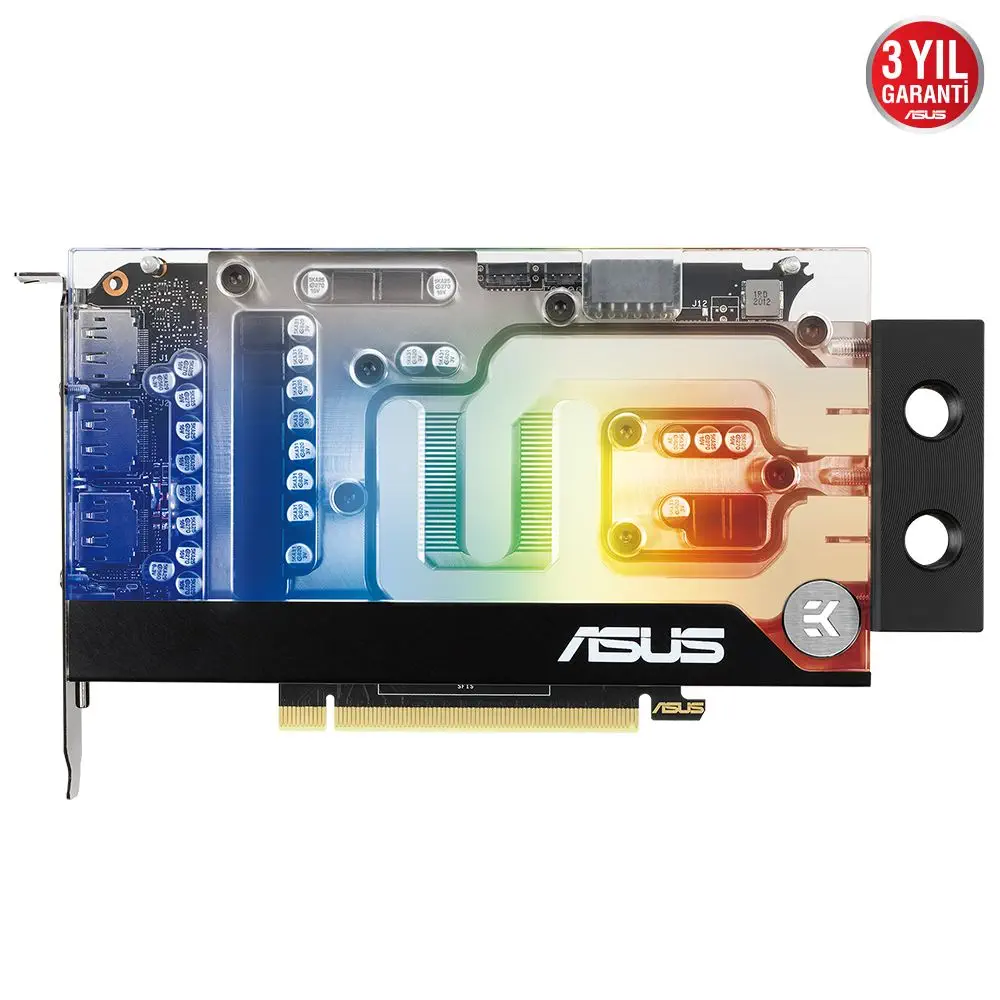 Asus EKWB GeForce RTX 3070 RTX3070-8G-EK 8GB GDDR6 256Bit DX12 Gaming (Oyuncu) Ekran Kartı