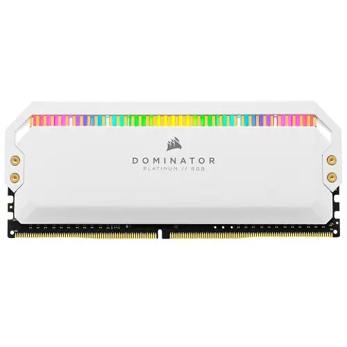 Corsair Dominator Platinum RGB CMT32GX4M4K4000C19W 32GB (4x8GB) DDR4 4000MHz CL19 Beyaz Gaming (Oyuncu) Ram
