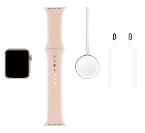 Apple Watch Seri 5 40mm GPS Gold Alüminyum Kasa ve Pembe Spor Kordon MWV72TU/A