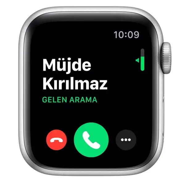 Apple Watch Seri 5 40mm GPS Silver Alüminyum Kasa ve Beyaz Spor Kordon MWV62TU/A