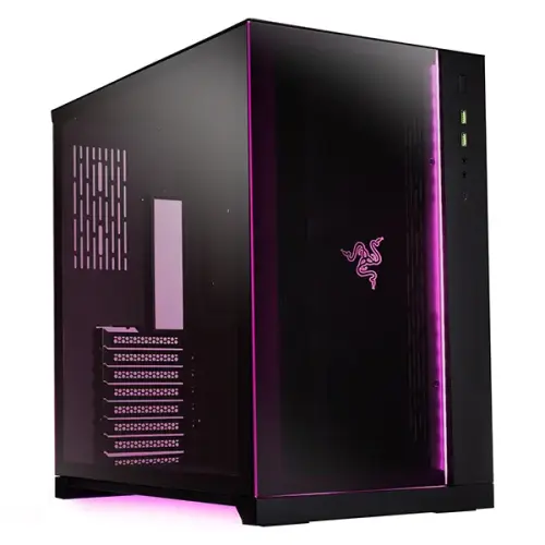 Lian Li PC-O11 Dynamic Razer Edition RGB ATX Gaming (Oyuncu) Kasa (G99.O11DX.40)