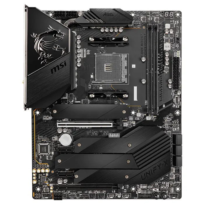 MSI MEG B550 UNIFY-X AMD B550 Soket AM4 DDR4 5800(OC)MHz ATX Gaming (Oyuncu) Anakart