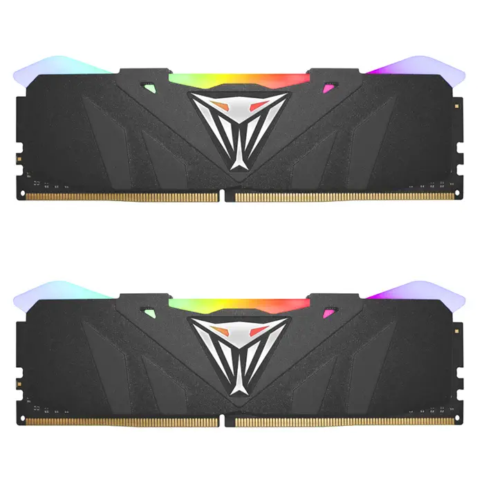 Patriot Viper RGB PVR416G360C8K 16GB (2x8GB) DDR4 3600MHz CL18 Siyah Gaming Ram (Bellek)