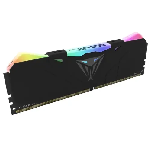 Patriot Viper RGB PVR416G360C8K 16GB (2x8GB) DDR4 3600MHz CL18 Siyah Gaming Ram (Bellek)