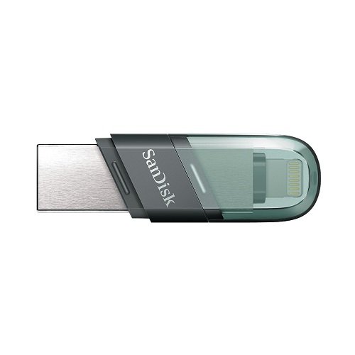 Sandisk iXpand Flip SDIX90N-256G-GN6NE 256GB iPhone Lightning/Type-A Flash Bellek
