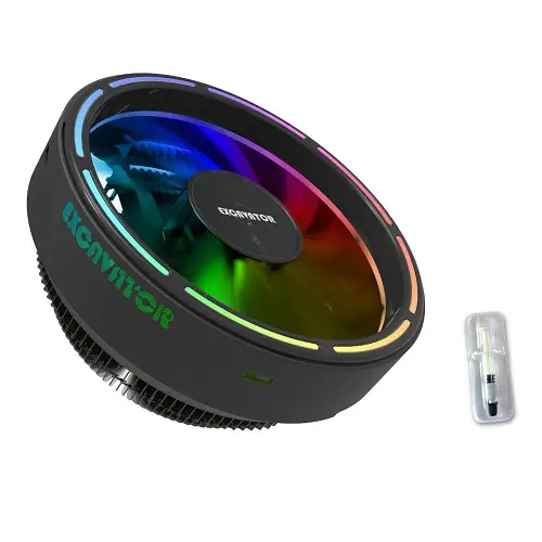 Excavator Rainbow CPU Cooler Soğutucu